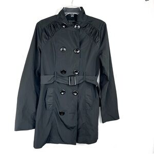 EUC-SEXY Modern Edgy Generation Urban Behavior DoubleBreasted belted Trench Coat